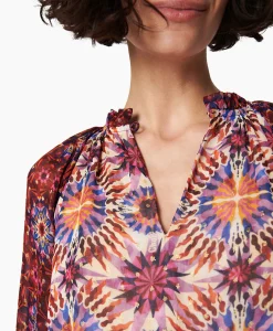 Clearance Blouse Lena Bordeaux Dames Blouses