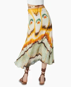 Clearance Maxi Rok Jasmine Geel Dames Rokken