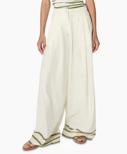 Clearance Pantalon Okra Ecru Dames Broeken