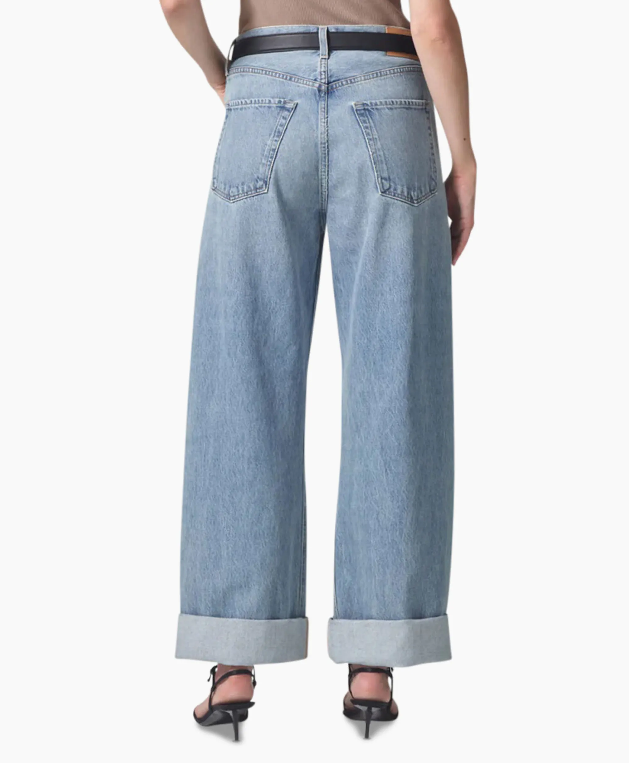 New Jeans Ayla Baggy Blauw Dames Broeken