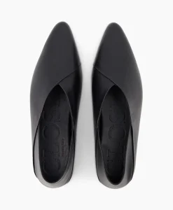 Closed Ballerina Zwart*Dames Instappers