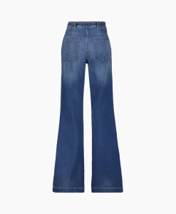Outlet Jeans Aria Midden Blauw Dames Broeken