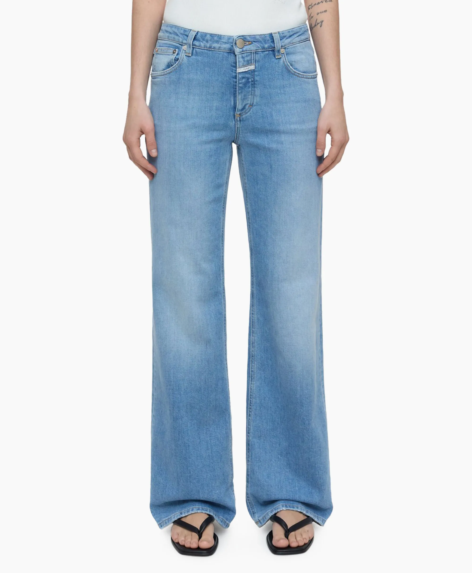 Sale Jeans Gillan Midden Blauw Dames Broeken