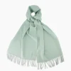 Closed Sjaal Scarf Groen*Dames Sjaals
