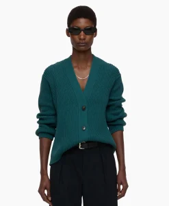 Discount Vest Wrap Long Sleeves Groen Dames Vesten