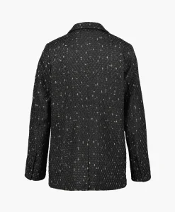 Best Co'Couture Blazer Mitzicc Boucle Zwart Dames Blazers