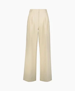 Co'couture Co'Couture Pantalon Vola Long Pleat Beige*Dames Broeken
