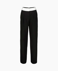 Co'Couture Pantalon Vola Reverse Waist Zwart Dames Broeken