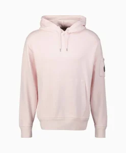Discount Hoodie Cotton Diagonal Fleece Lens Rose Heren Truien