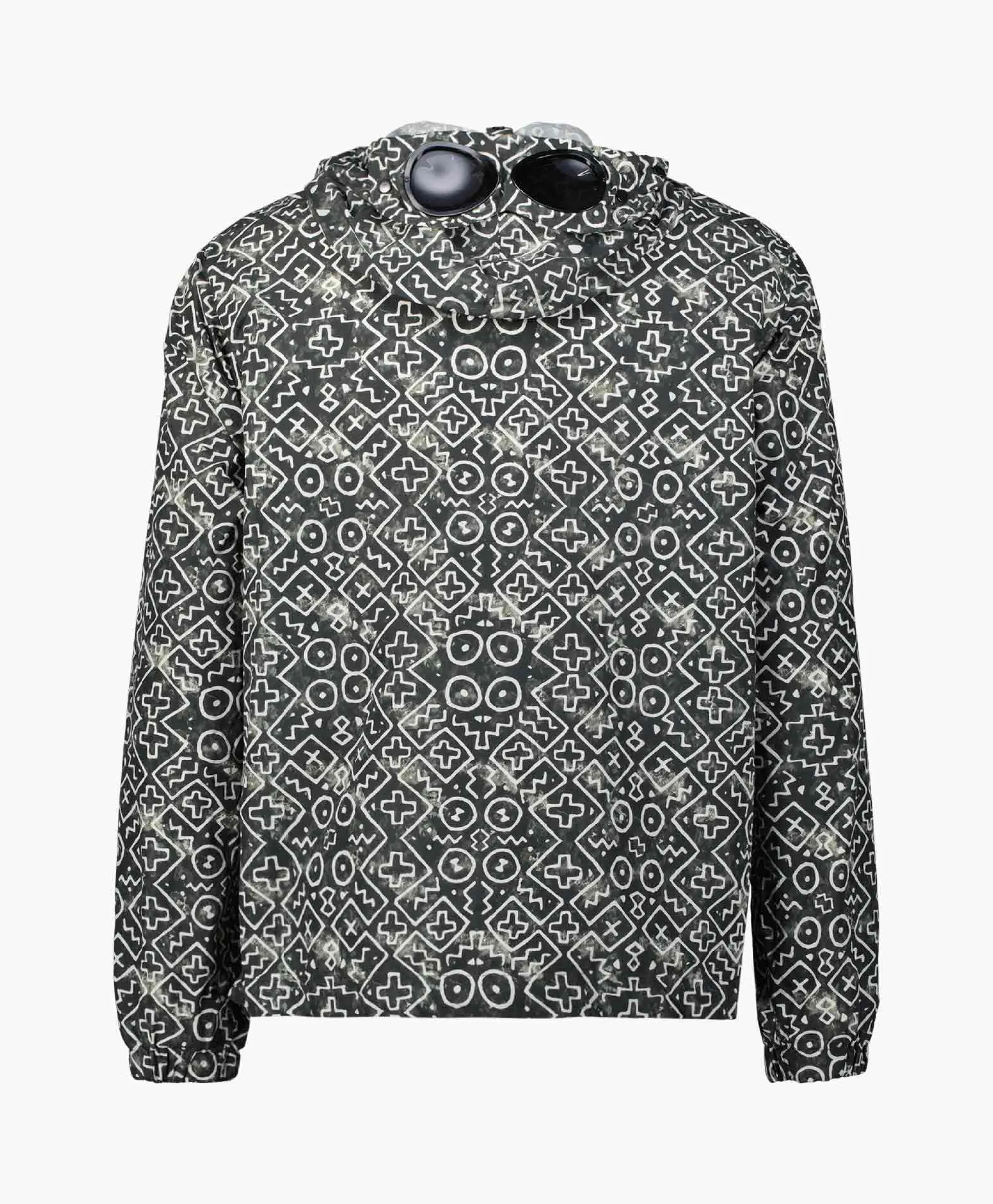 Outlet Jack Flatt Nylon Inca Goggle Groen Heren Jassen