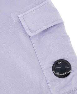 Korte Broek Short Fleece Cargo Lila Heren Broeken