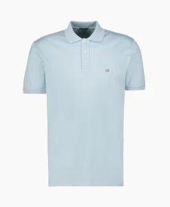 Best Polo Mercerized Jersey Licht Blauw Heren Polo's