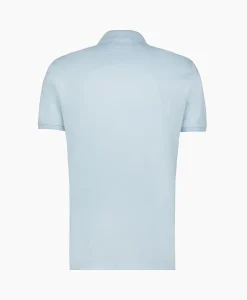Best Polo Mercerized Jersey Licht Blauw Heren Polo's