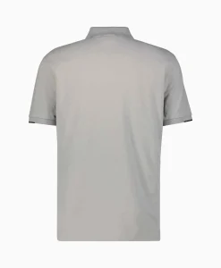 Sale Polo Metropolis Stretch Piquet Grijs Heren Polo's