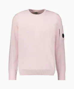 Sale Pullover Cotton Crepe Knit Rose Heren Truien