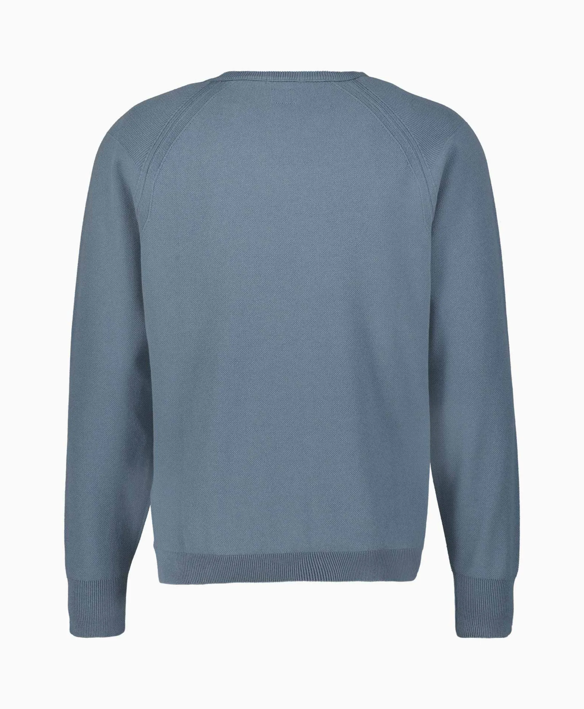 Outlet Pullover Metropolis Cotton Stretch Blauw Heren Truien