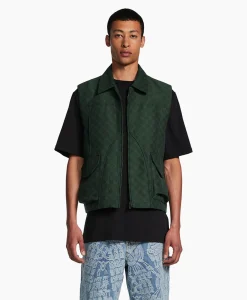 New Bodywarmer Benji Groen Heren Jassen