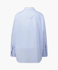 Online D'Arc Blouse Borgomanero Donker Blauw Dames Blouses