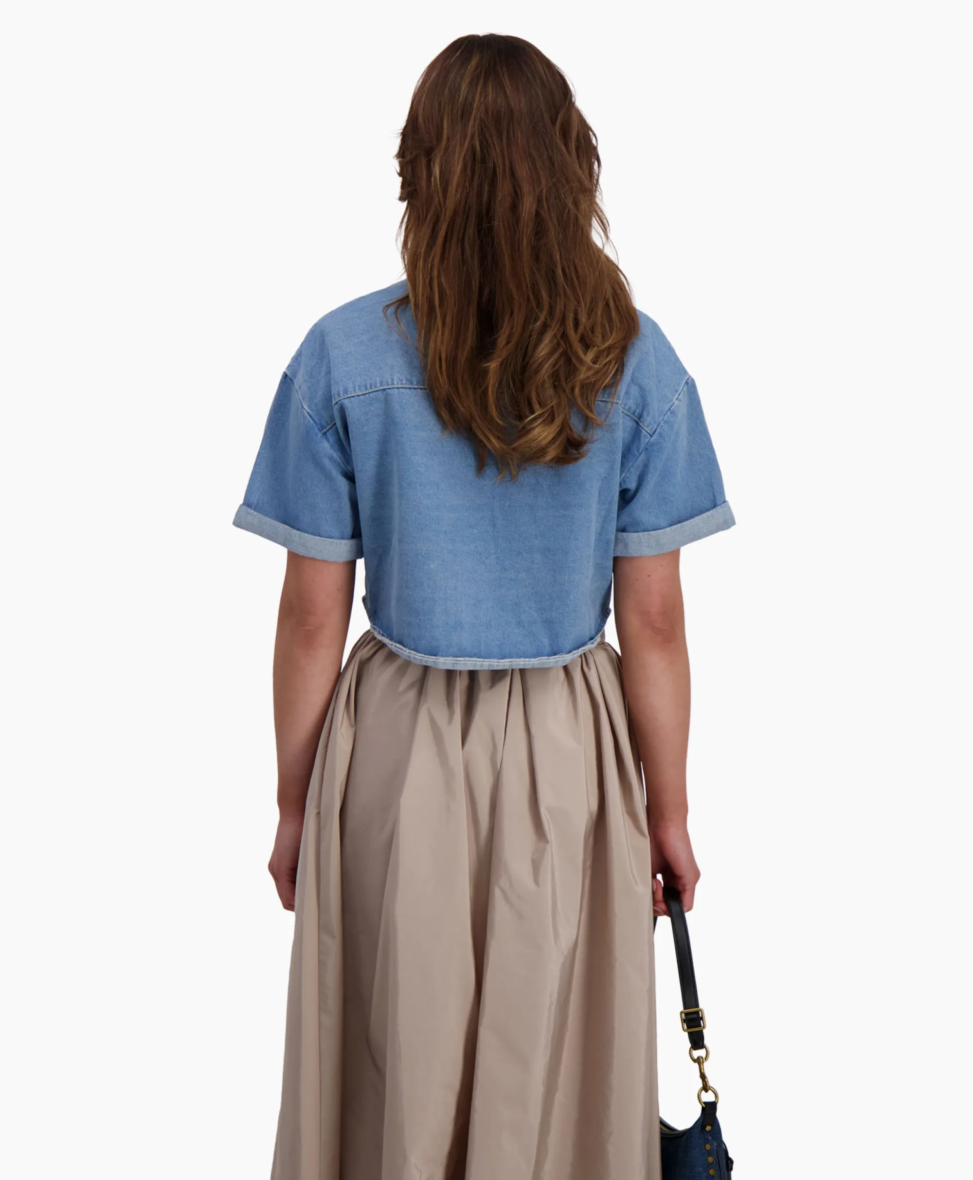 D'Arc Blouse Bovino Blauw Dames Blouses