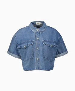 D'Arc Blouse Bovino Blauw Dames Blouses