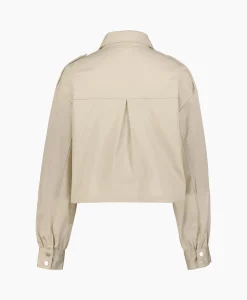 Online D'Arc Jack Busnago Beige Dames Jassen