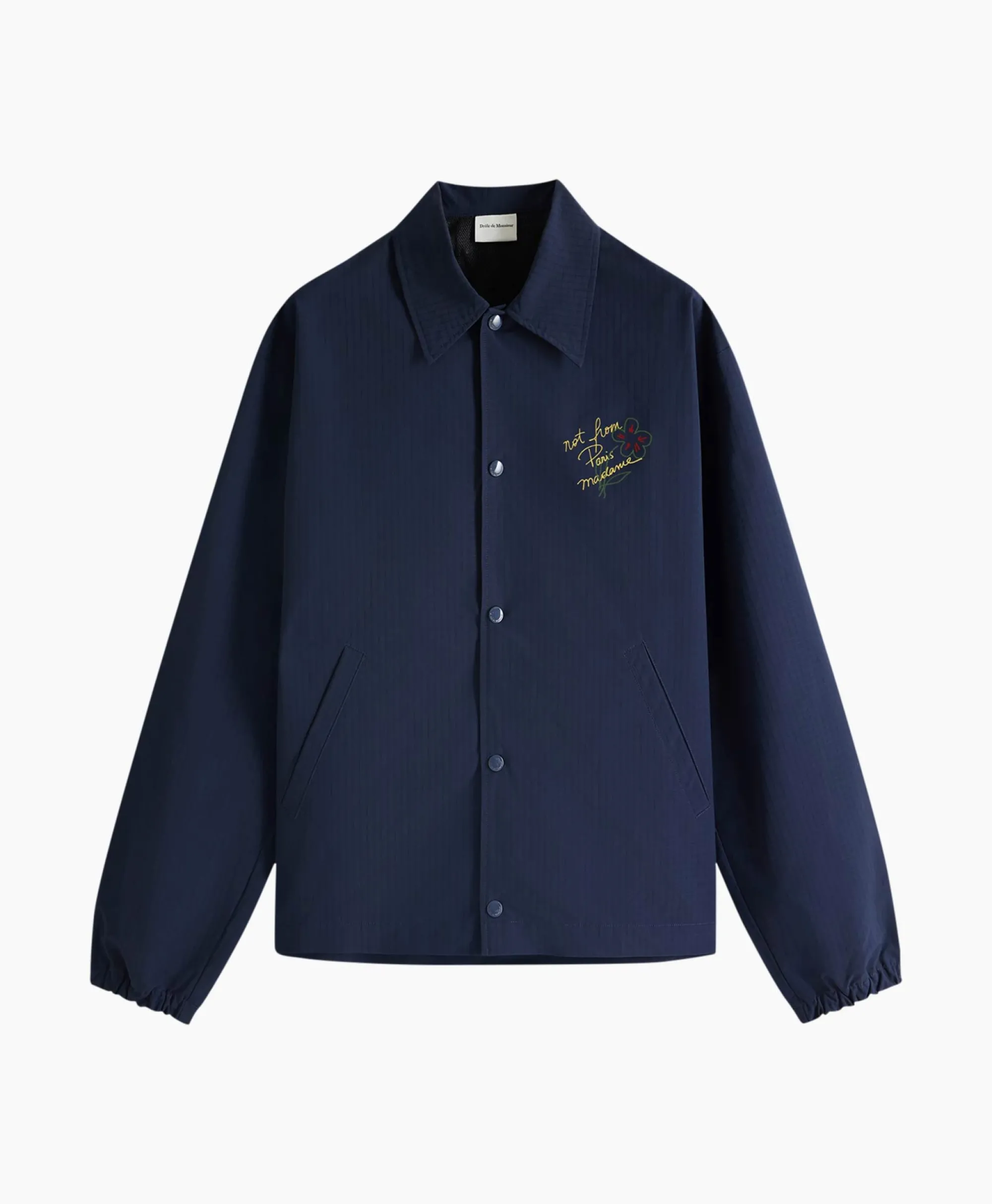 Sale Jack La Veste Slogan Esquisse Donker Blauw Heren Jassen