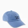 Hot Pet La Casquette Slogan Licht Blauw Heren Petten