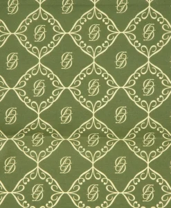 Drole De Monsieur Sjaal La Foulard Monogramme Khaki*Heren Sjaals