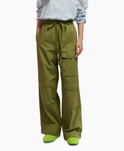 Broek Fopy Olijf Dames Broeken