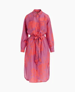 Sale Mini Jurk Foxglove Pink Dames Bruiloftskleding