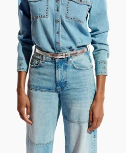 Discount Riem Fredastair Zilver Dames Riemen