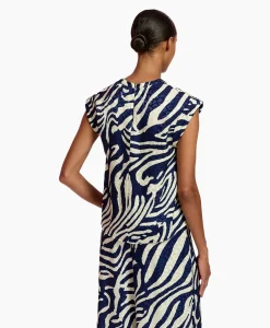 Best Top Feebee Blauw Dames T-Shirts & Tops