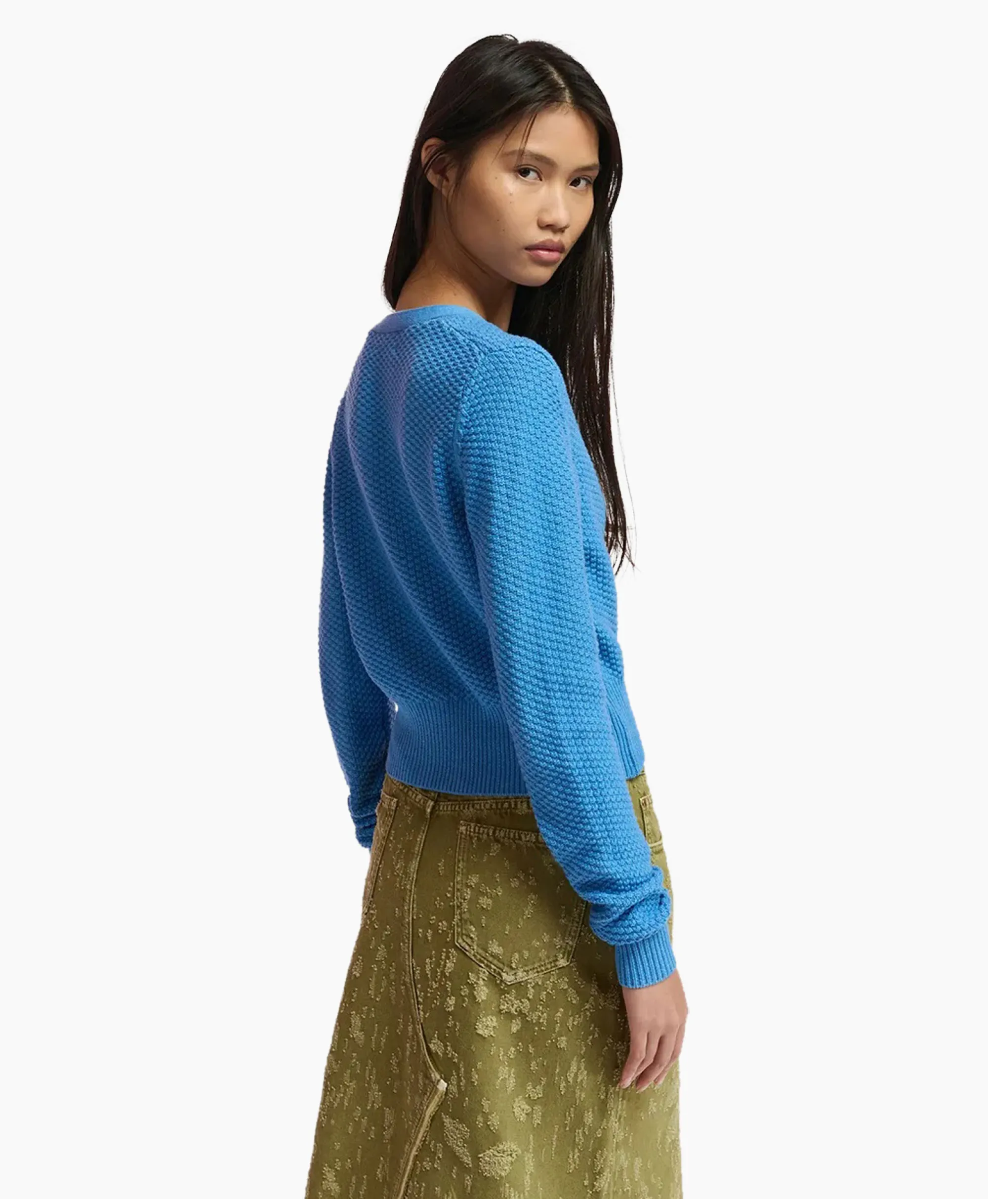 Sale Vest Farah Blauw Dames Vesten