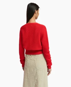 New Vest Farah Midden Rood Dames Vesten