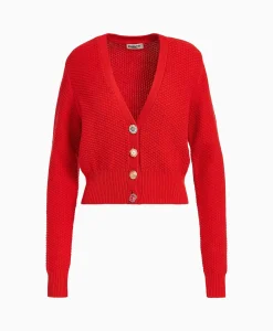 New Vest Farah Midden Rood Dames Vesten