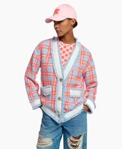 Essentiel Antwerp Vest Folivia Blauw*Dames Vesten