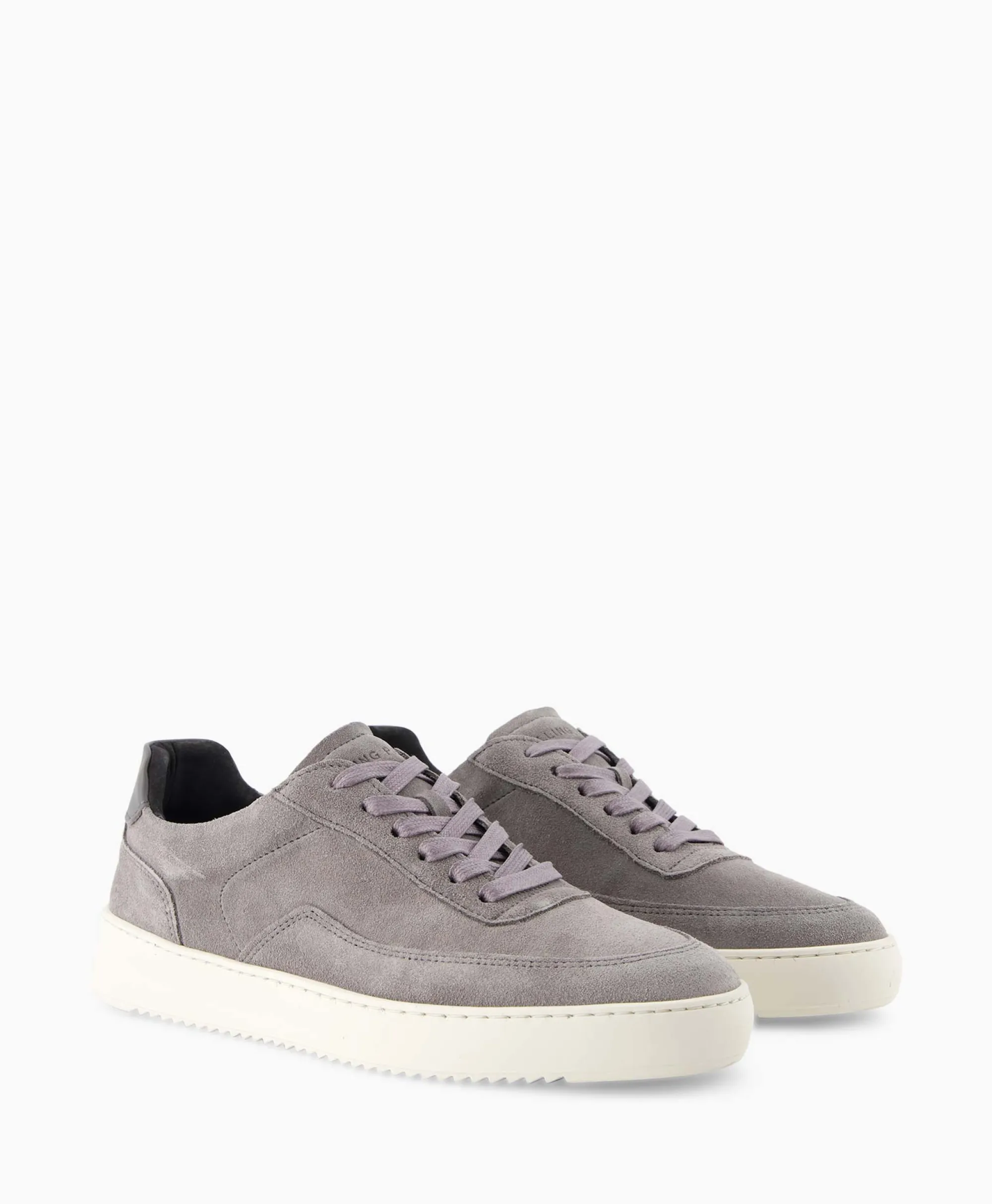 Online Sneaker Mondo Suede Organic Grijs Heren Sneakers