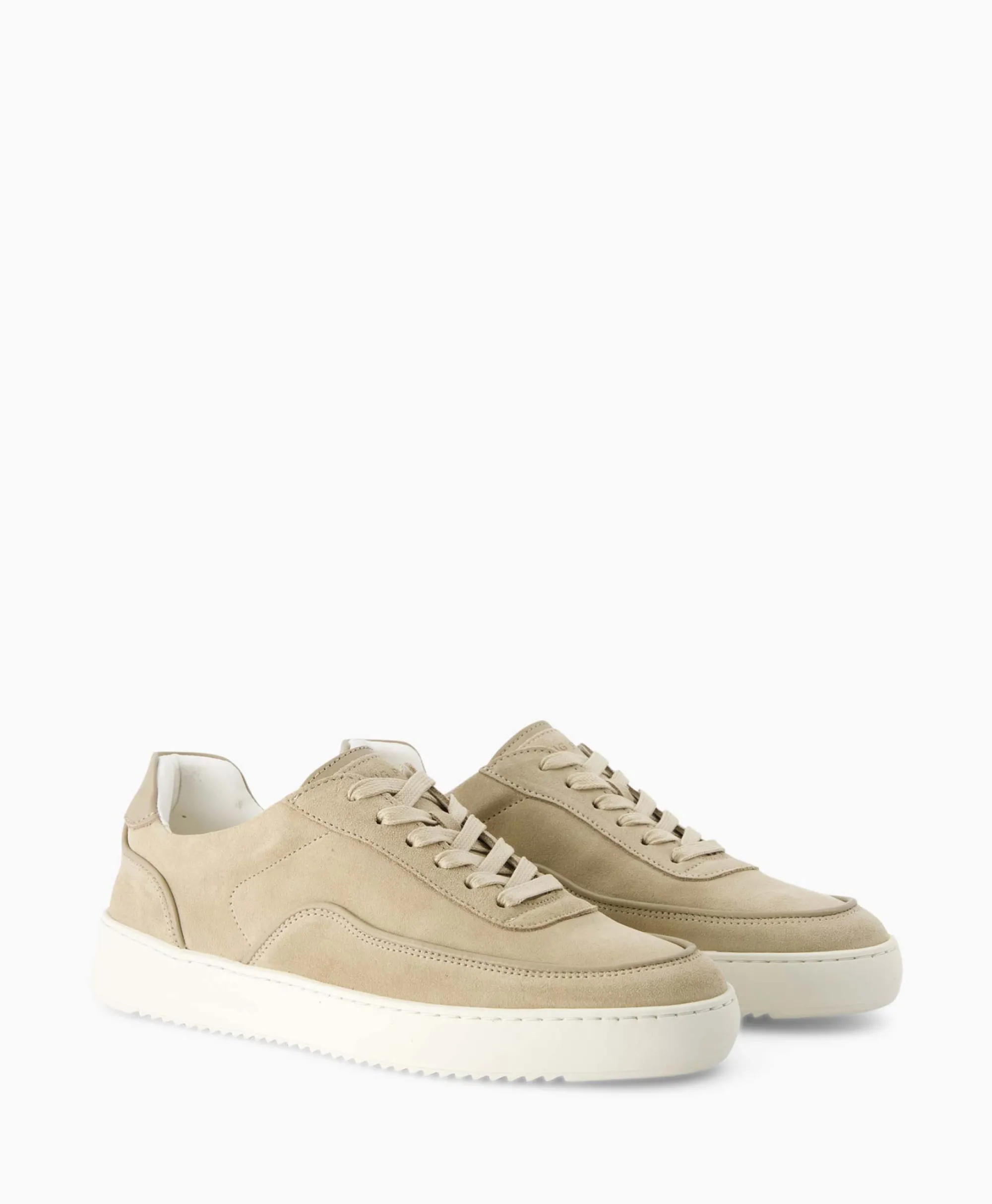 Online Sneaker Mondo Suede Lux Beige Heren Sneakers