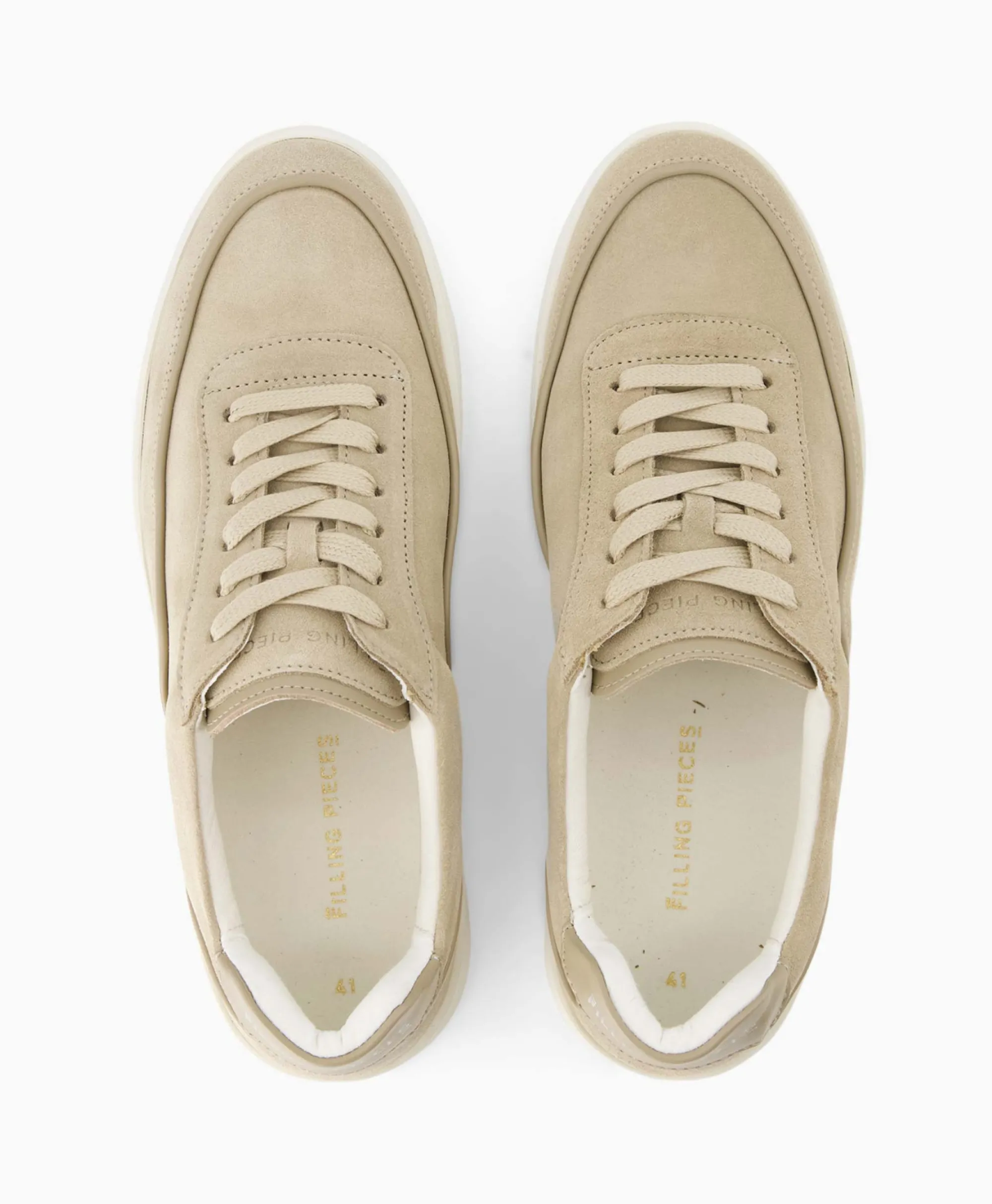 Online Sneaker Mondo Suede Lux Beige Heren Sneakers