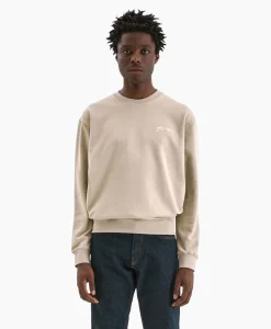 Flâneur Flaneur Sweater Signature Beige*Heren Truien