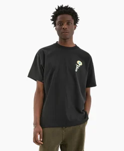 Flâneur Flaneur T-Shirt Korte Mouw Tortuous Zwart*Heren T-Shirts