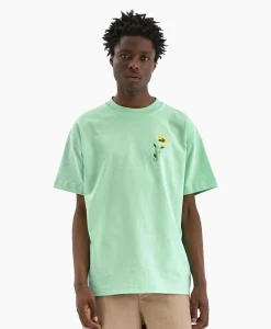 Clearance Flaneur T-Shirt Korte Mouw Tortuous Blauw Heren T-Shirts