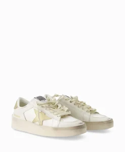 Sneaker Stardan Leather Mirrored Star Wit Dames Sneakers