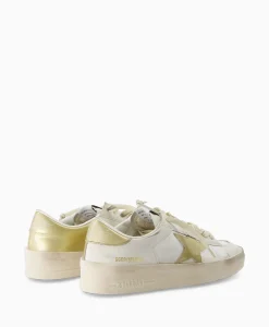 Sneaker Stardan Leather Mirrored Star Wit Dames Sneakers