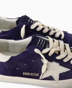 Clearance Sneaker Super Star Suede Donker Blauw Heren Sneakers