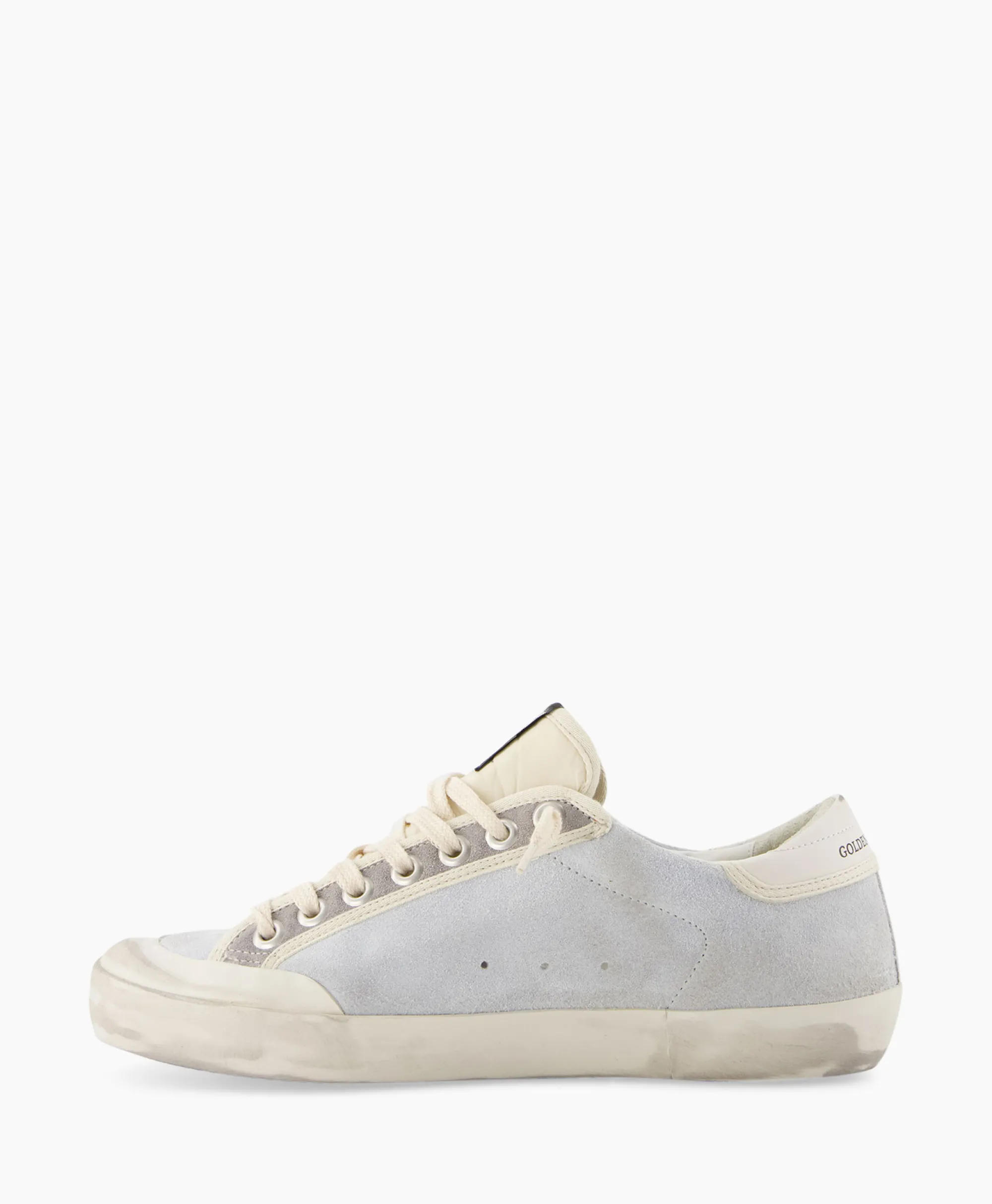 Outlet Sneaker Super Star Suede Licht Grijs Heren Sneakers
