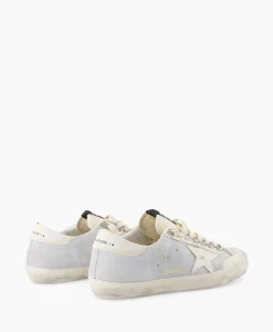 Outlet Sneaker Super Star Suede Licht Grijs Heren Sneakers