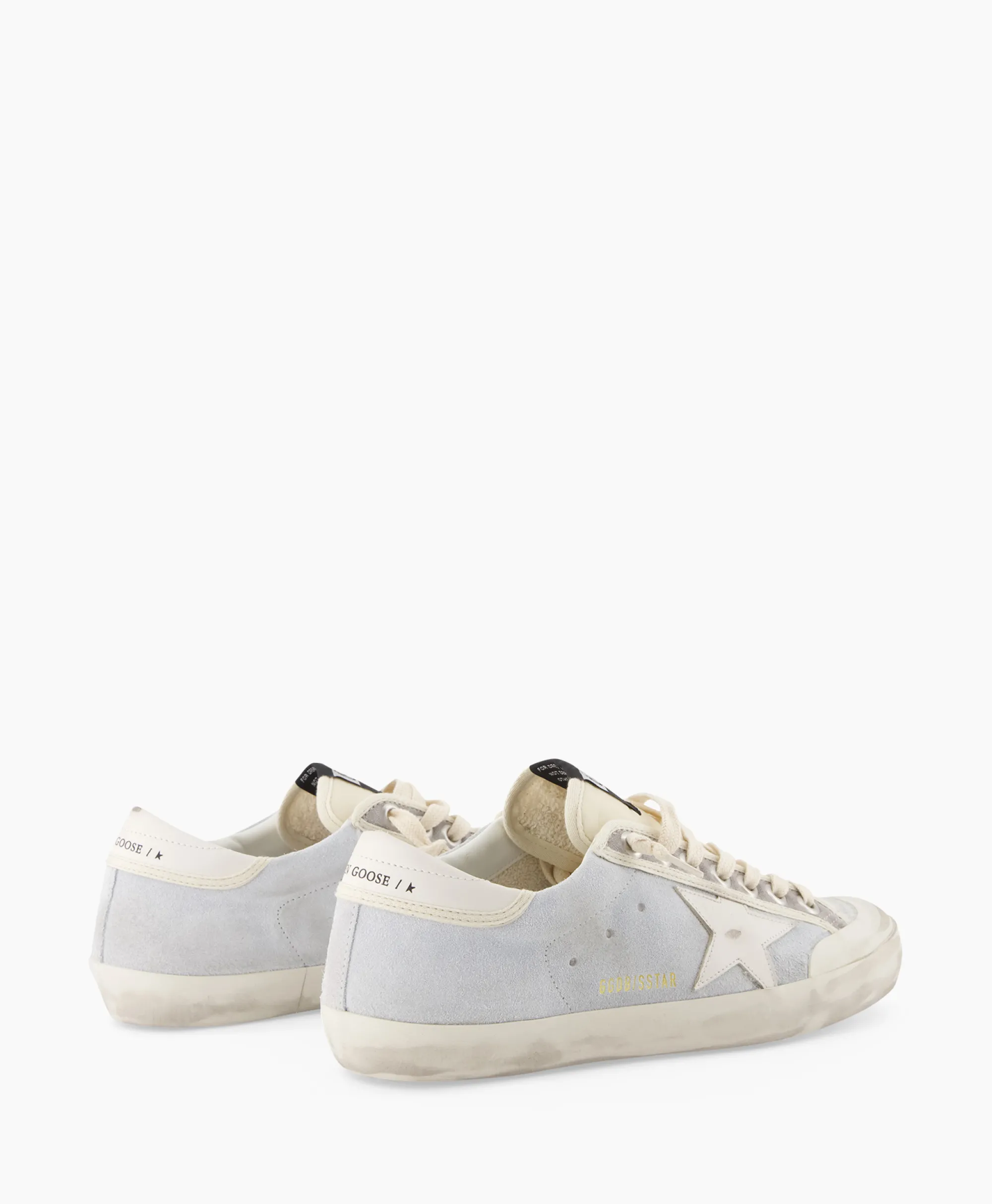 Outlet Sneaker Super Star Suede Licht Grijs Heren Sneakers