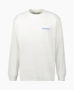 Discount T-Shirt Carabiner L/S Wit Heren T-Shirts