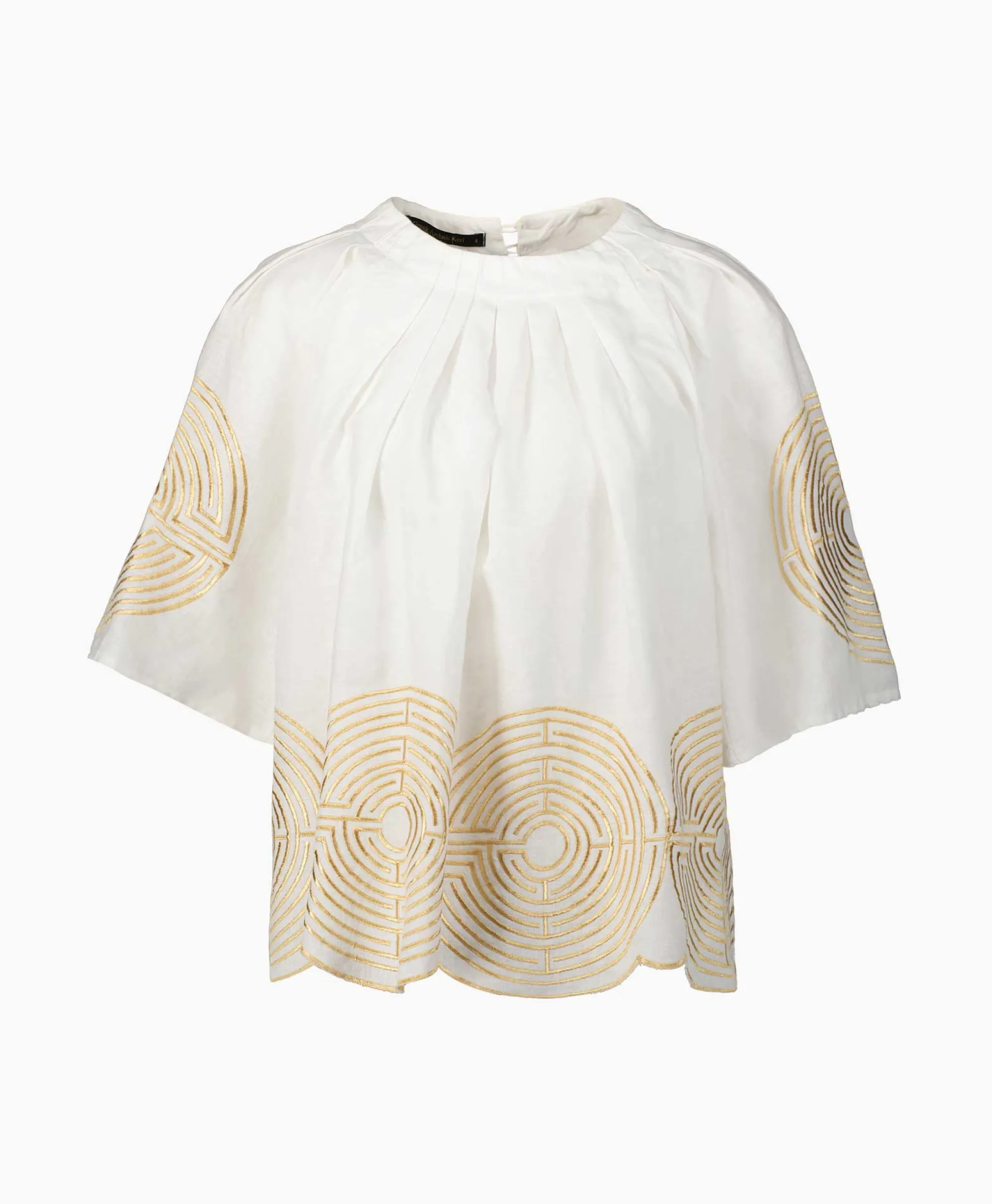 Clearance Blouse Pleates Labyrinth Wit Dames Blouses